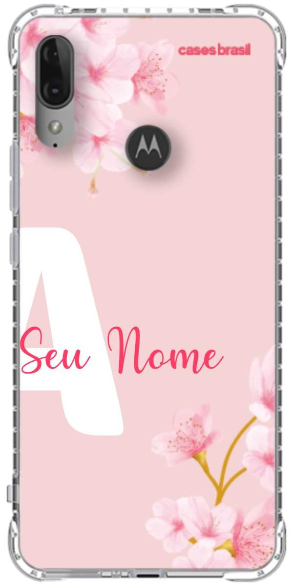 Capinha para Celular Cerejeira com Inicial