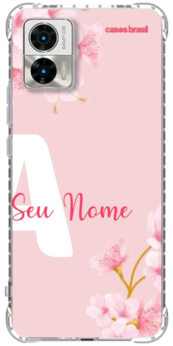Capinha para Celular Cerejeira com Inicial