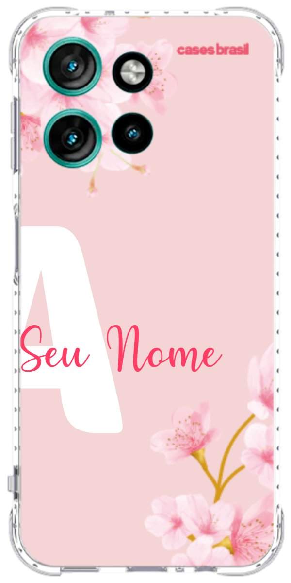 Capinha para Celular Cerejeira com Inicial