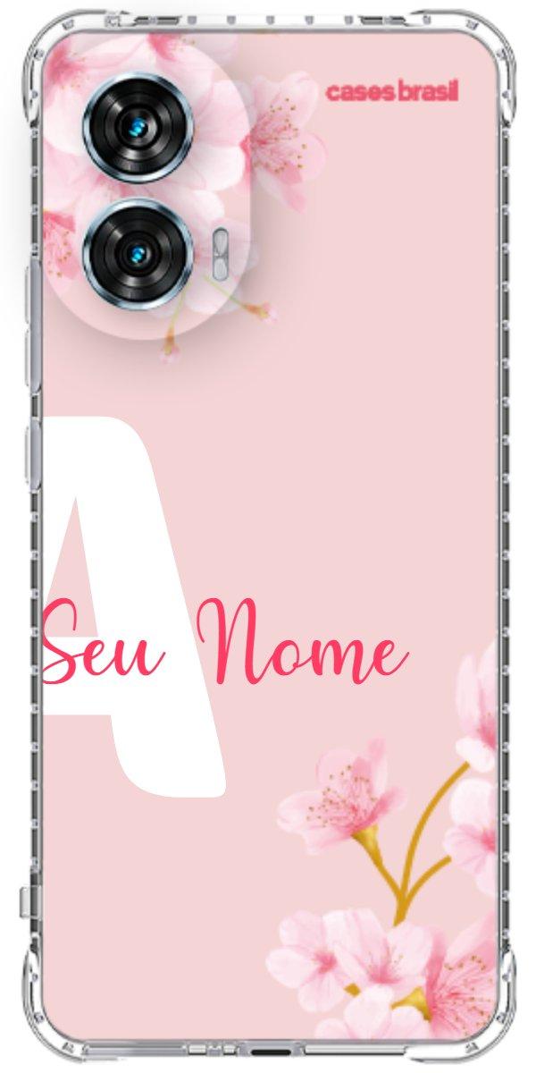 Capinha para Celular Cerejeira com Inicial