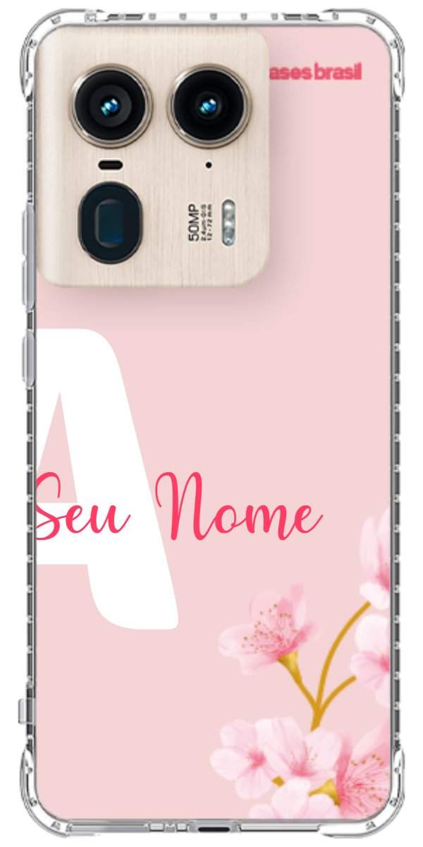 Capinha para Celular Cerejeira com Inicial