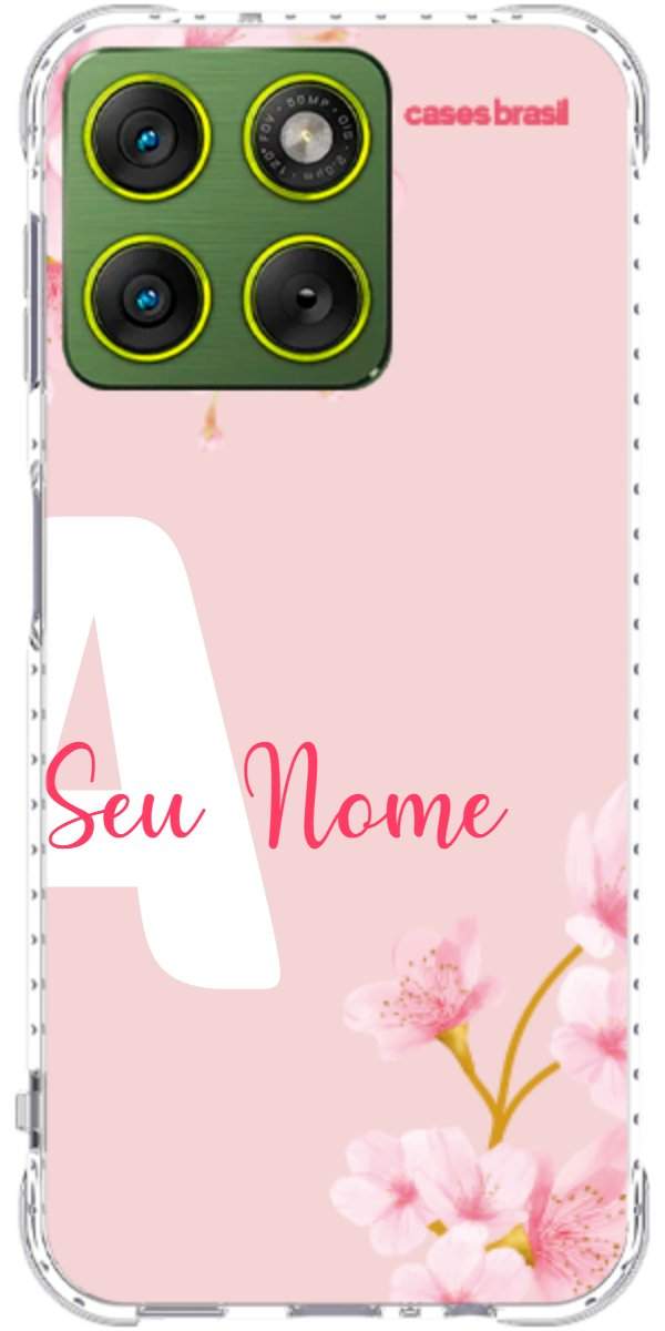 Capinha para Celular Cerejeira com Inicial