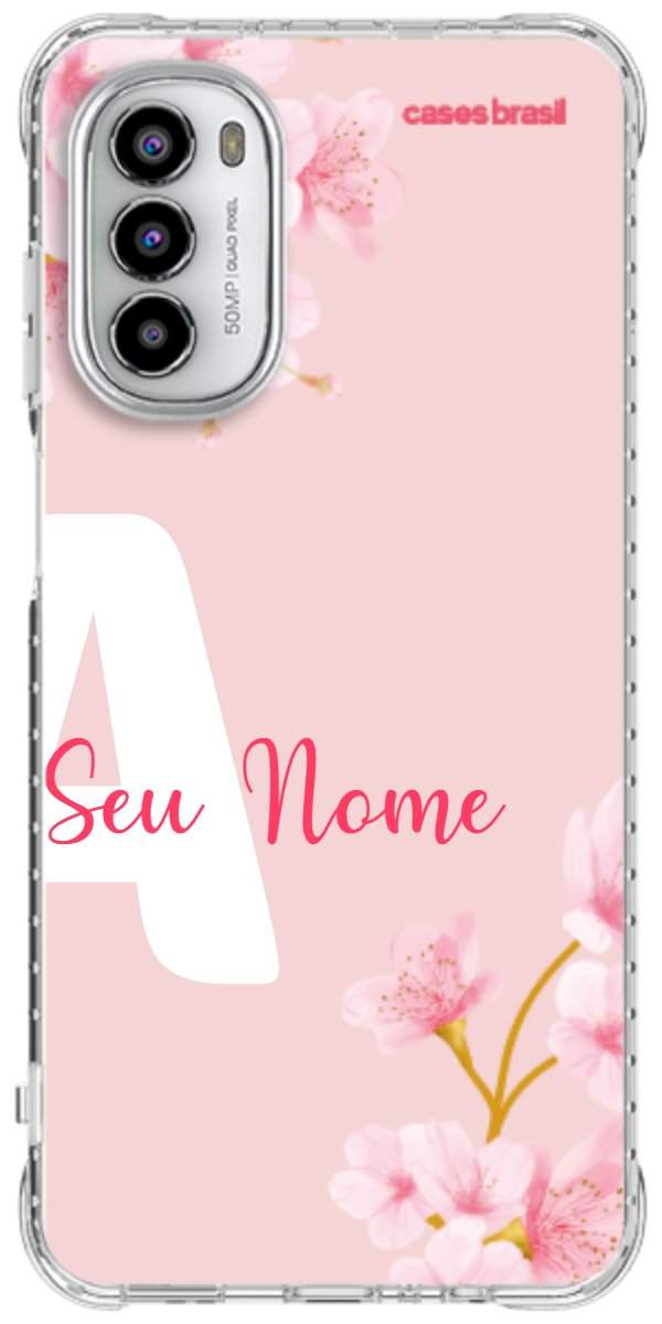 Capinha para Celular Cerejeira com Inicial