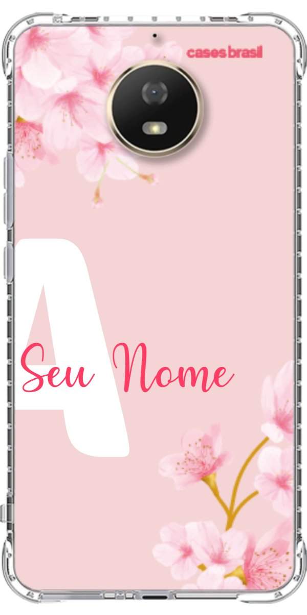 Capinha para Celular Cerejeira com Inicial