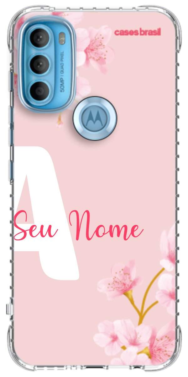 Capinha para Celular Cerejeira com Inicial