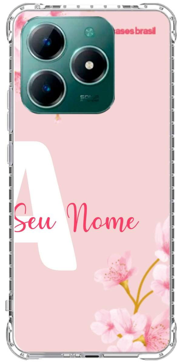 Capinha para Celular Cerejeira com Inicial