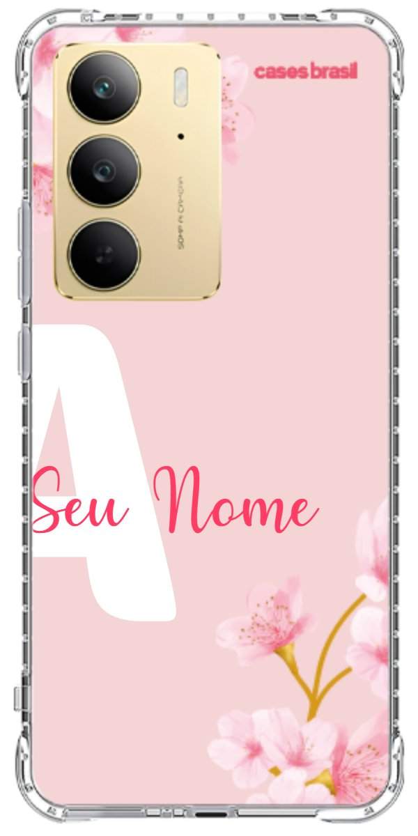 Capinha para Celular Cerejeira com Inicial