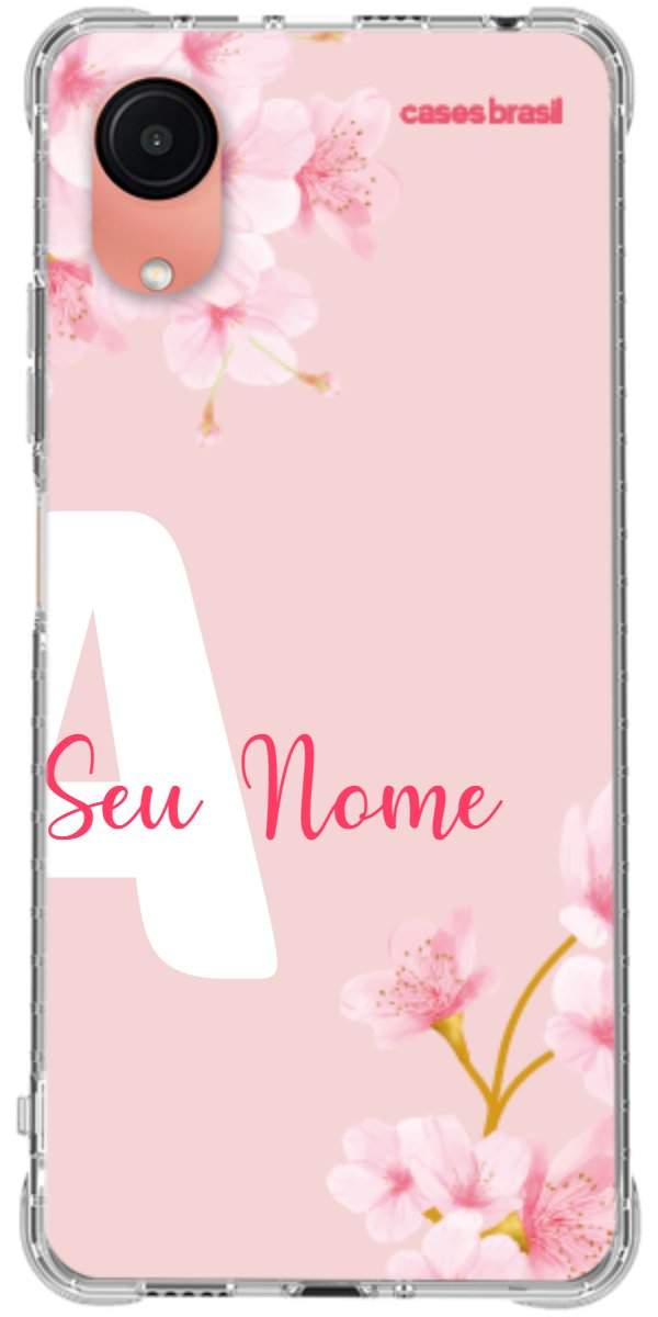 Capinha para Celular Cerejeira com Inicial