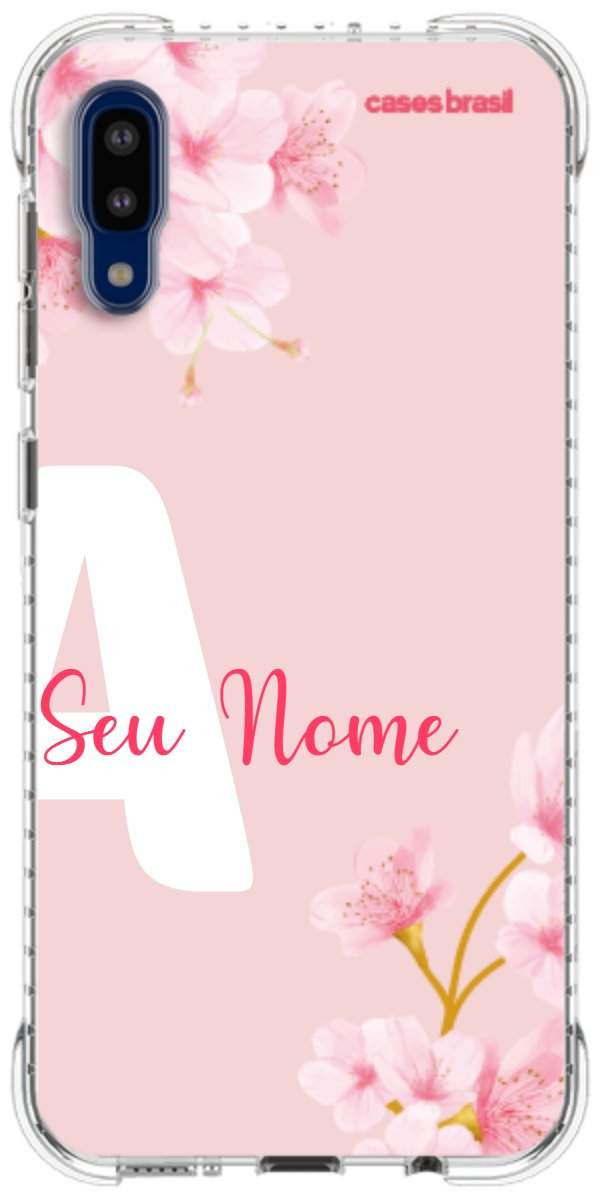 Capinha para Celular Cerejeira com Inicial