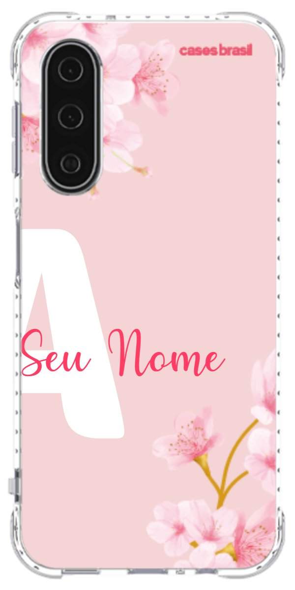 Capinha para Celular Cerejeira com Inicial