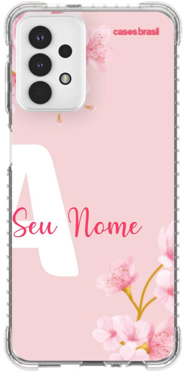 Capinha para Celular Cerejeira com Inicial