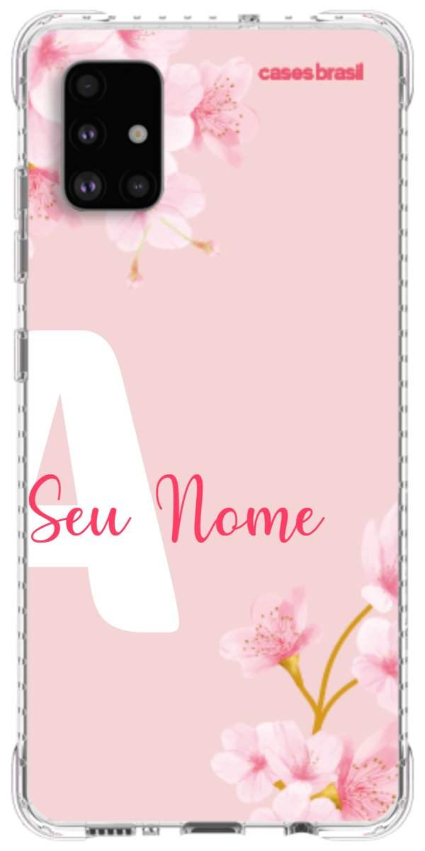 Capinha para Celular Cerejeira com Inicial