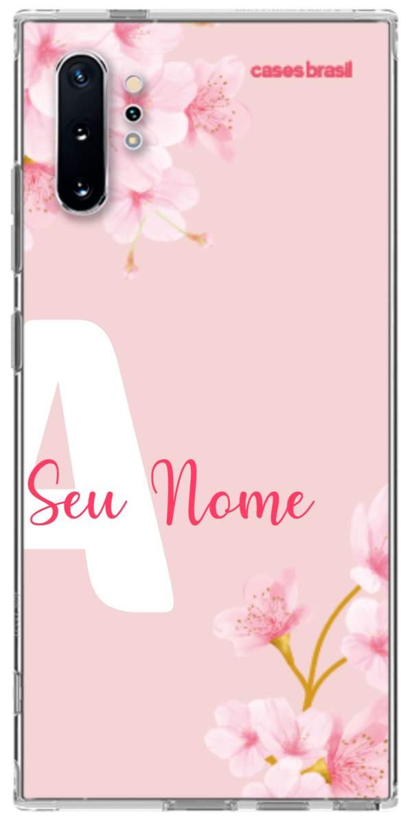 Capinha para Celular Cerejeira com Inicial