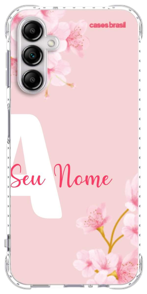 Capinha para Celular Cerejeira com Inicial