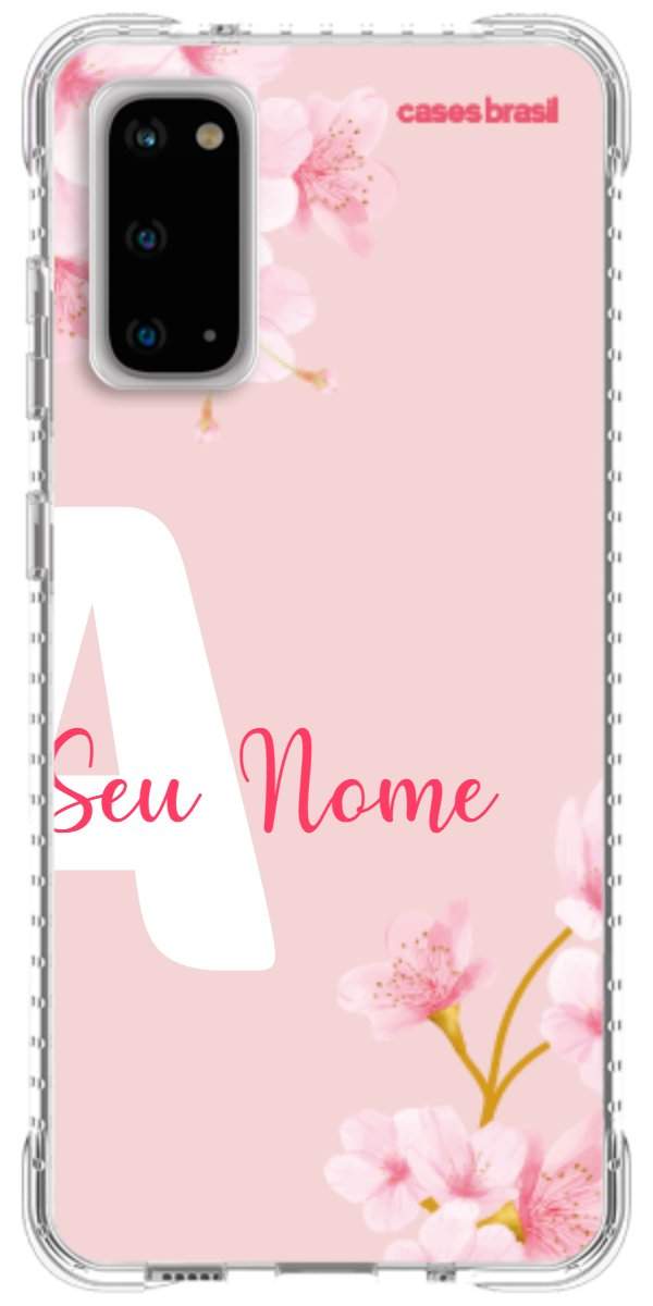 Capinha para Celular Cerejeira com Inicial