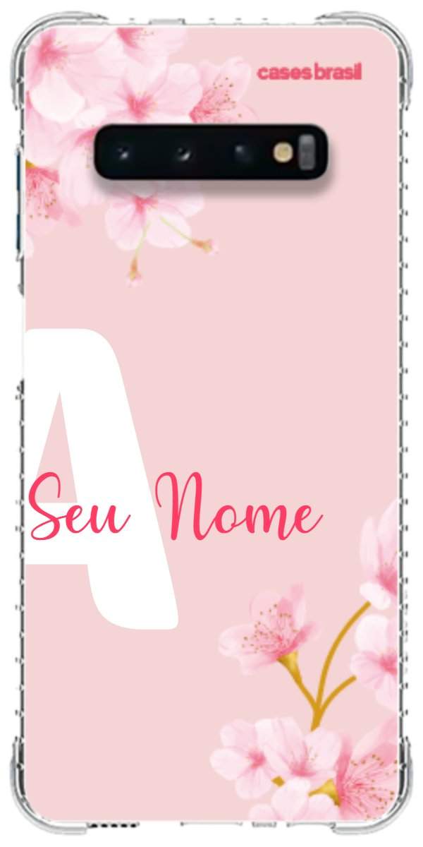Capinha para Celular Cerejeira com Inicial