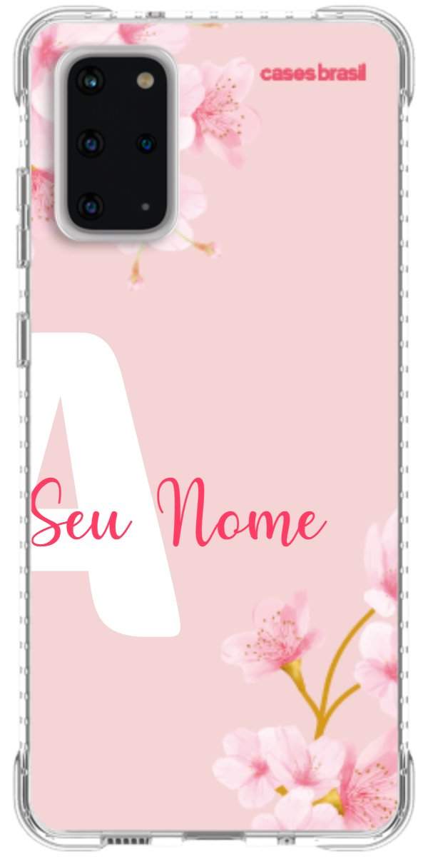 Capinha para Celular Cerejeira com Inicial