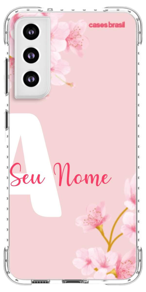 Capinha para Celular Cerejeira com Inicial