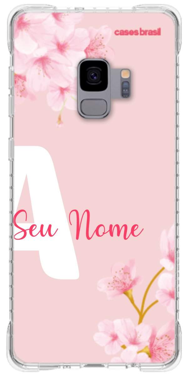Capinha para Celular Cerejeira com Inicial