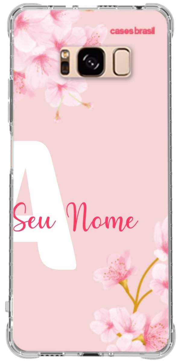 Capinha para Celular Cerejeira com Inicial
