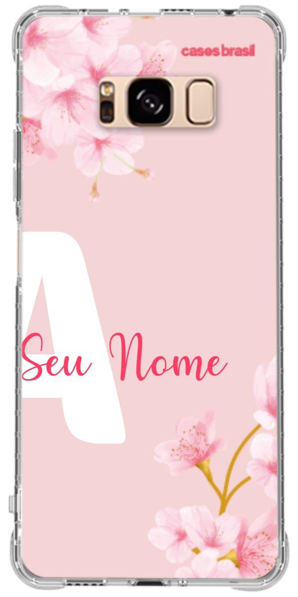 Capinha para Celular Cerejeira com Inicial