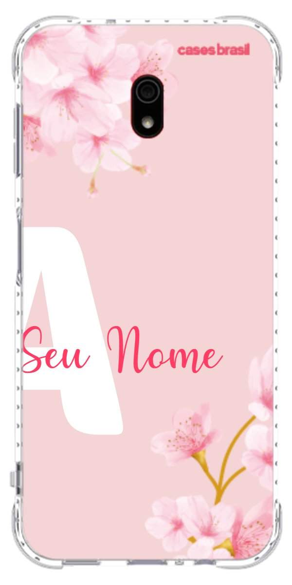 Capinha para Celular Cerejeira com Inicial