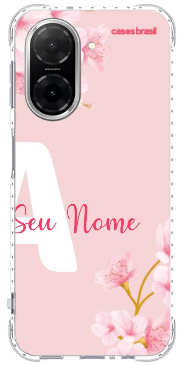Capinha para Celular Cerejeira com Inicial