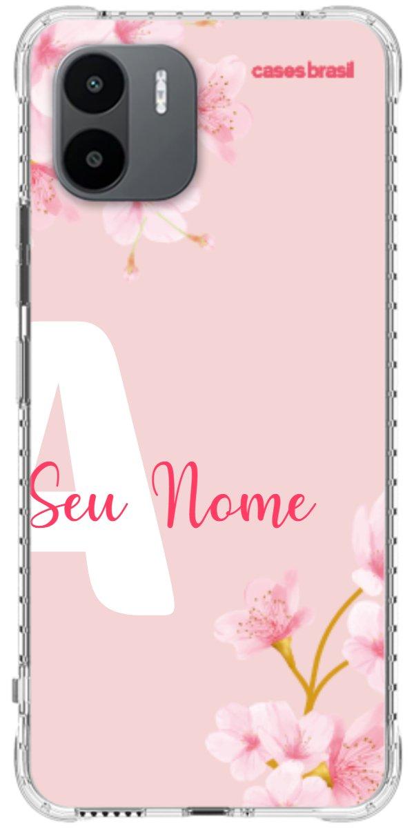 Capinha para Celular Cerejeira com Inicial