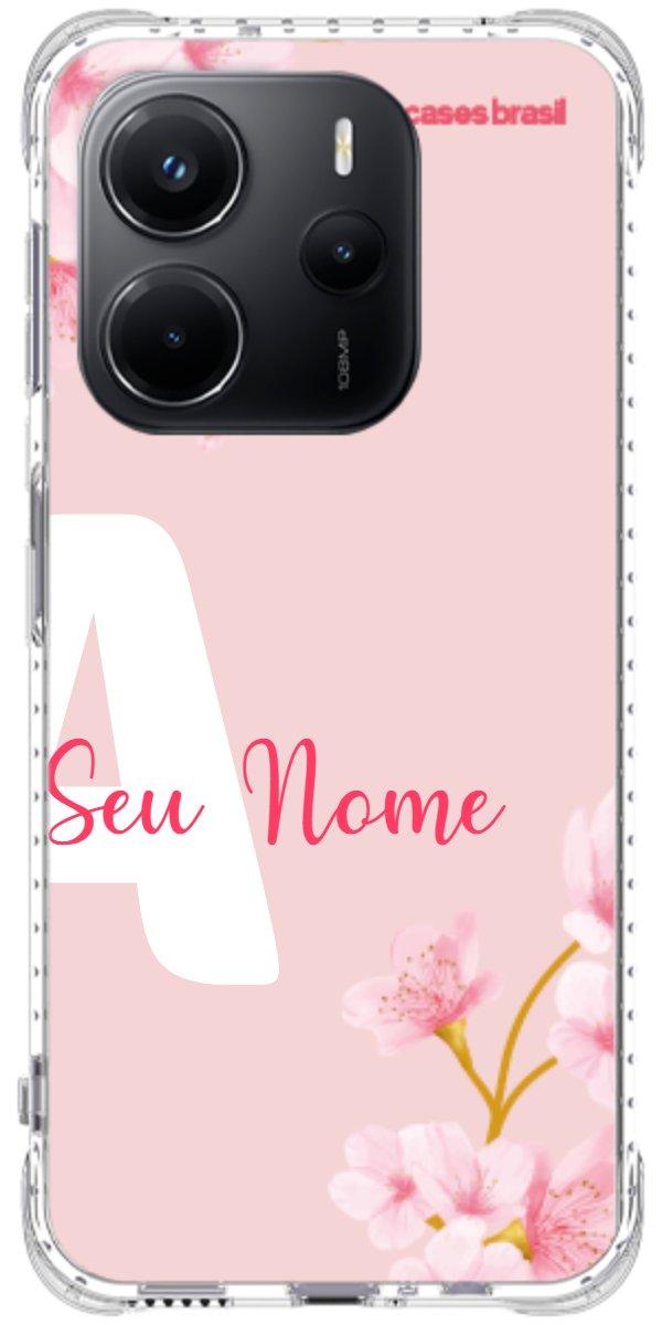 Capinha para Celular Cerejeira com Inicial