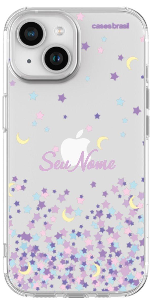 Capinha para Celular Estralas Flutuantes