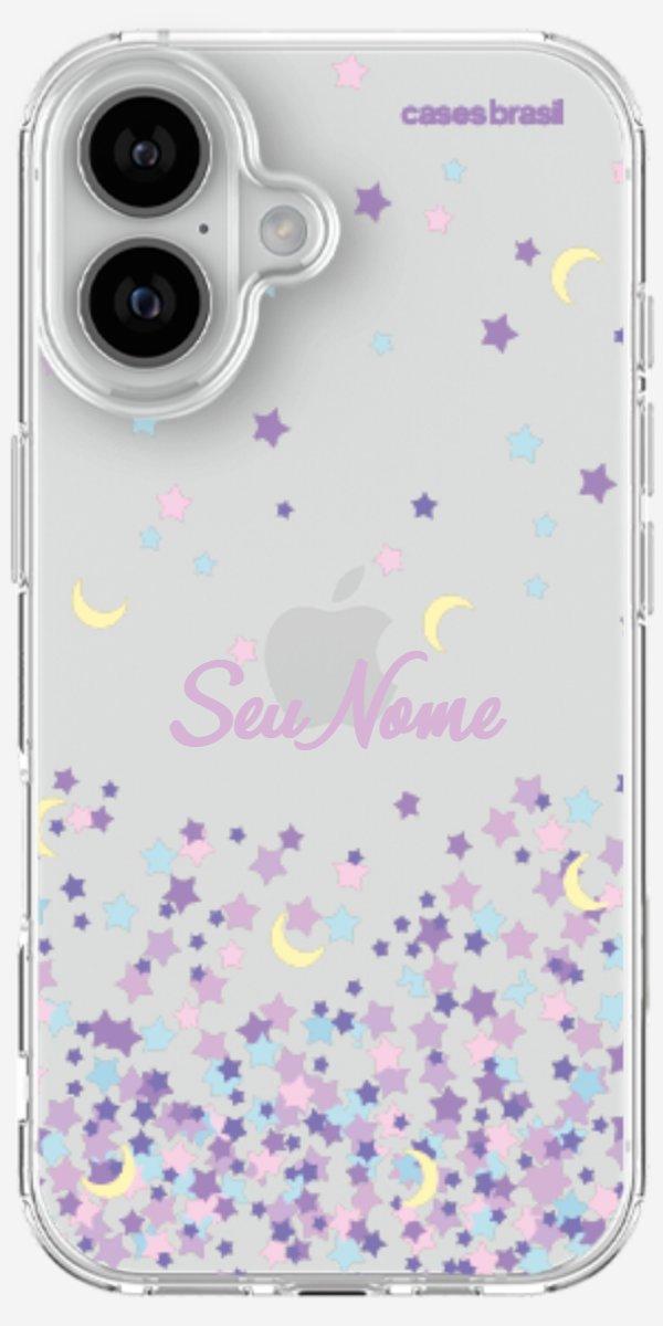 Capinha para Celular Estralas Flutuantes