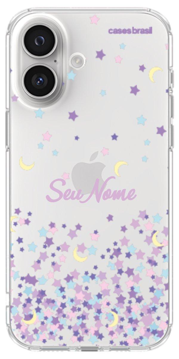 Capinha para Celular Estrelas Flutuantes