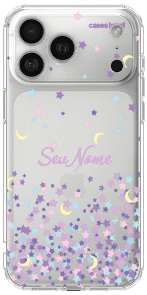 Capinha para Celular Estralas Flutuantes