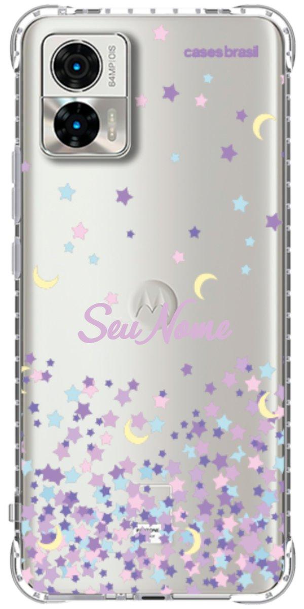 Capinha para Celular Estrelas Flutuantes