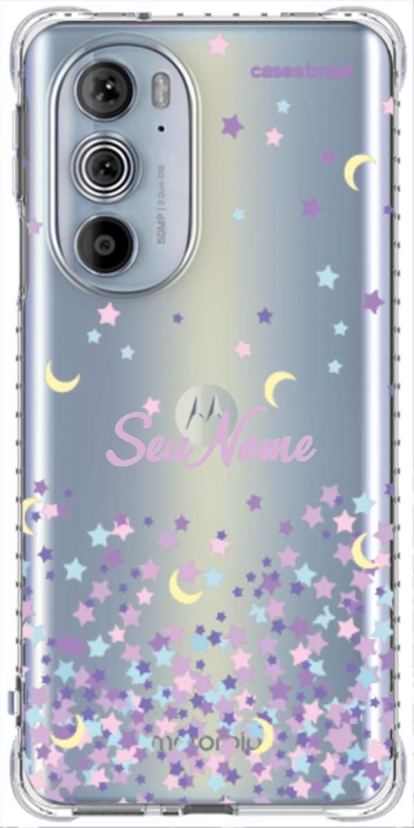 Capinha para Celular Estralas Flutuantes