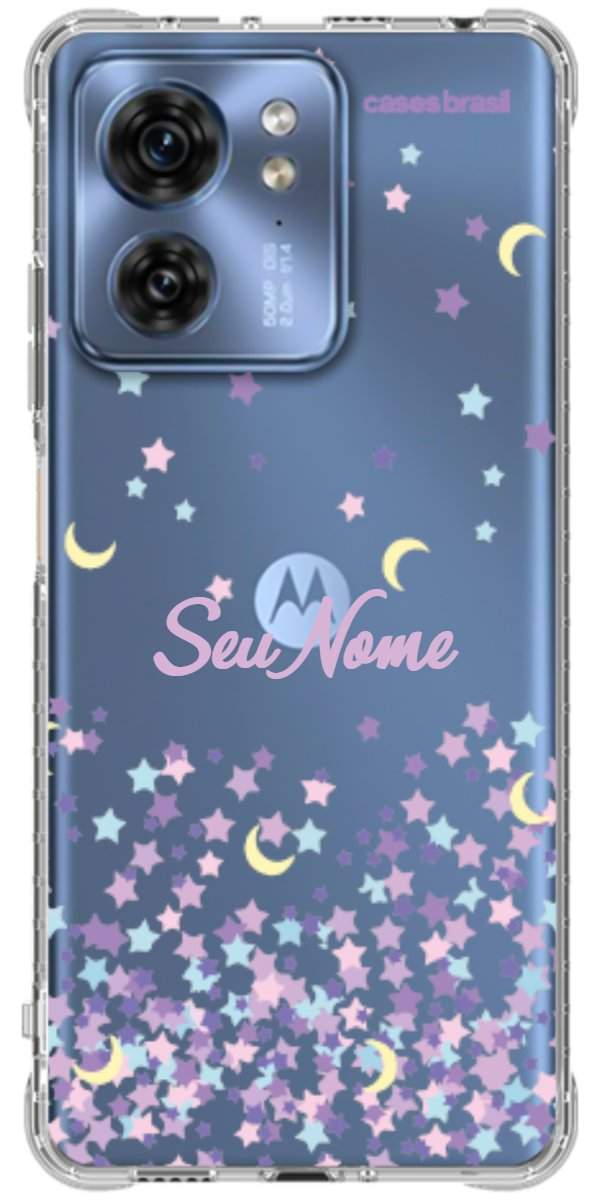 Capinha para Celular Estrelas Flutuantes
