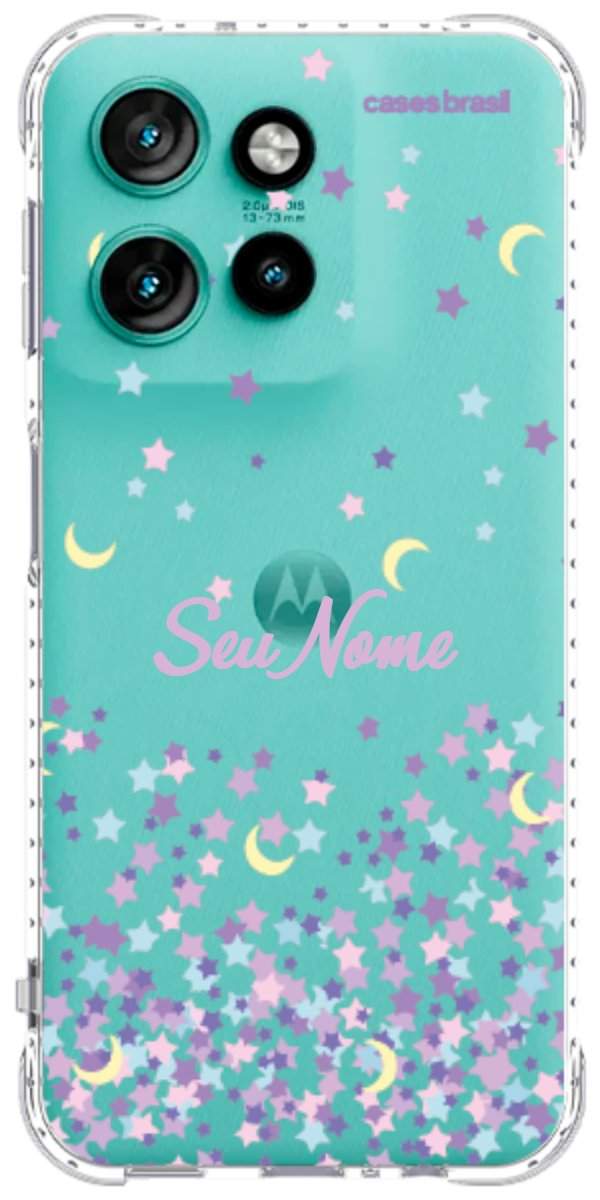 Capinha para Celular Estrelas Flutuantes