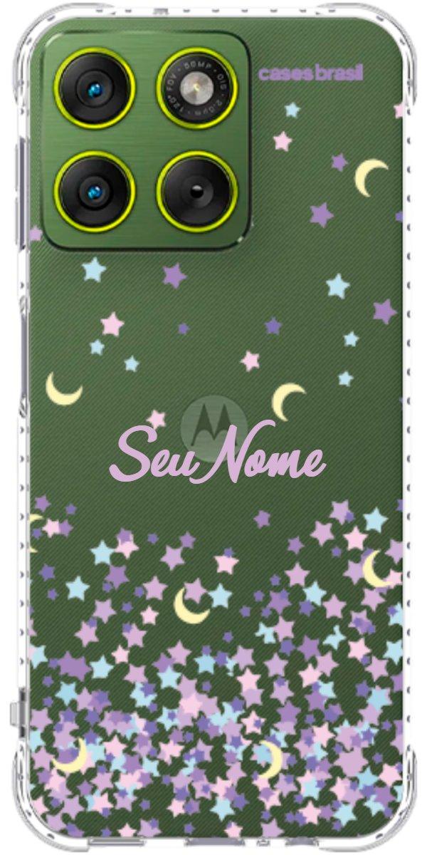 Capinha para Celular Estrelas Flutuantes