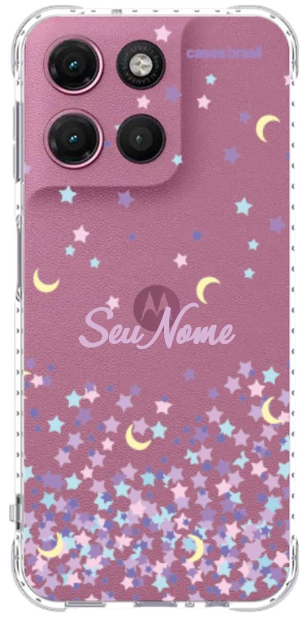 Capinha para Celular Estralas Flutuantes