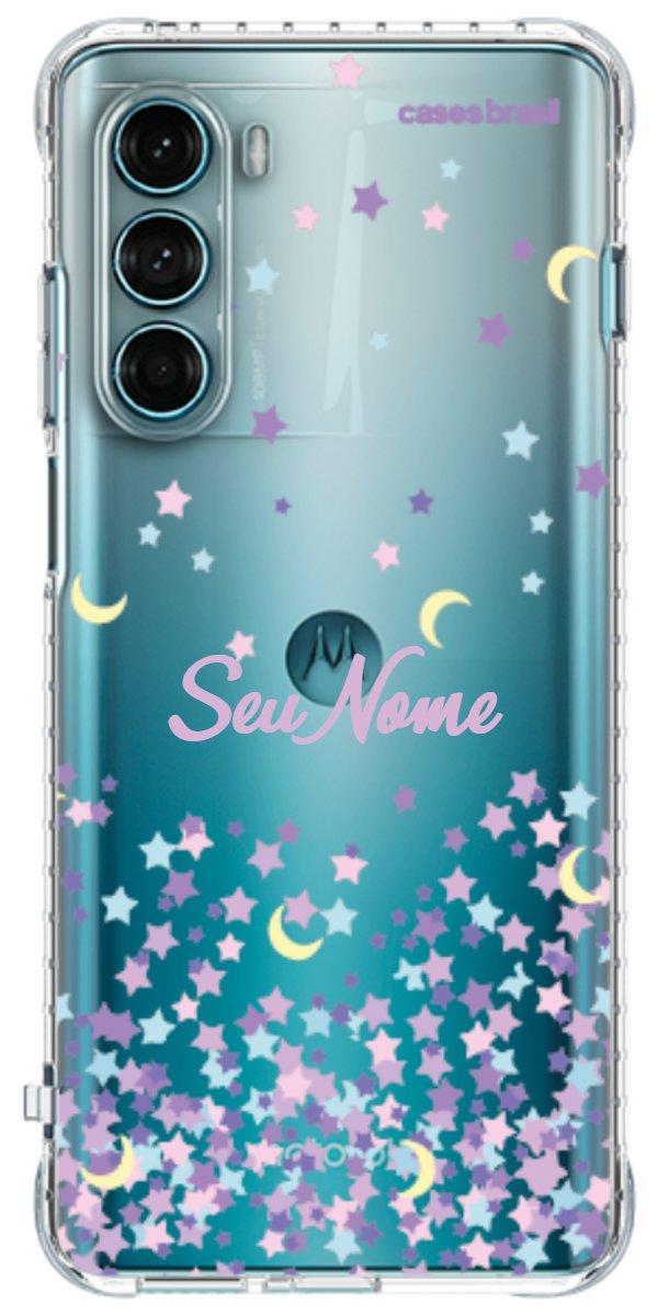 Capinha para Celular Estrelas Flutuantes