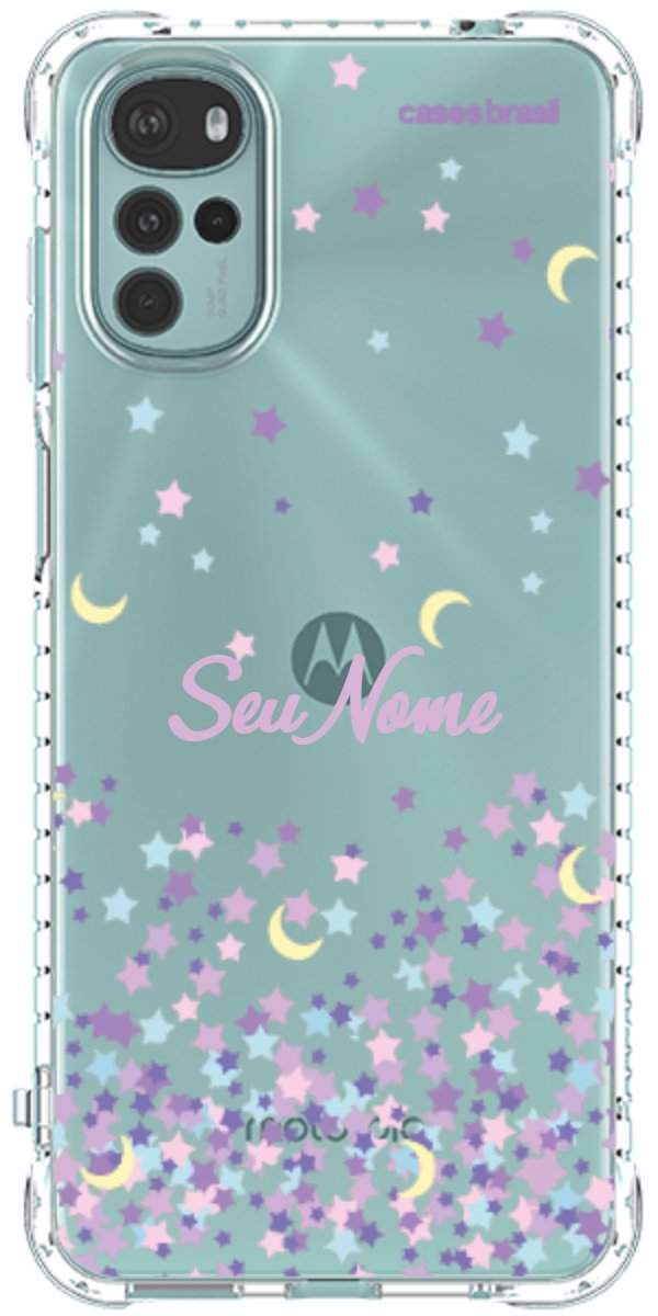 Capinha para Celular Estralas Flutuantes