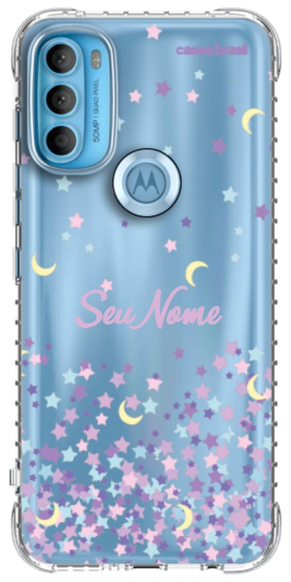 Capinha para Celular Estrelas Flutuantes