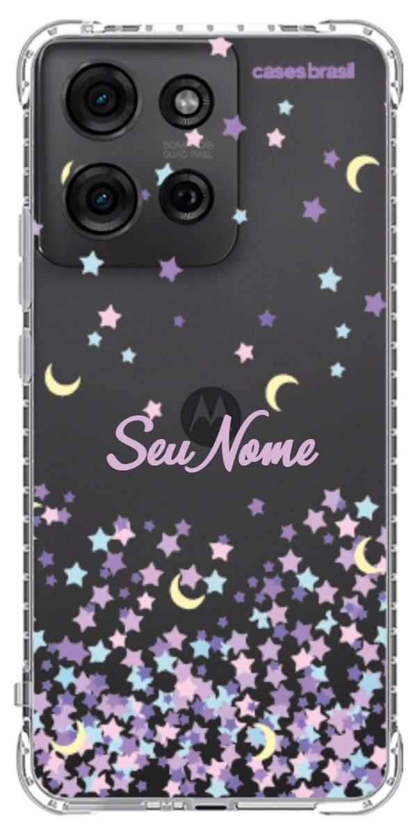Capinha para Celular Estrelas Flutuantes