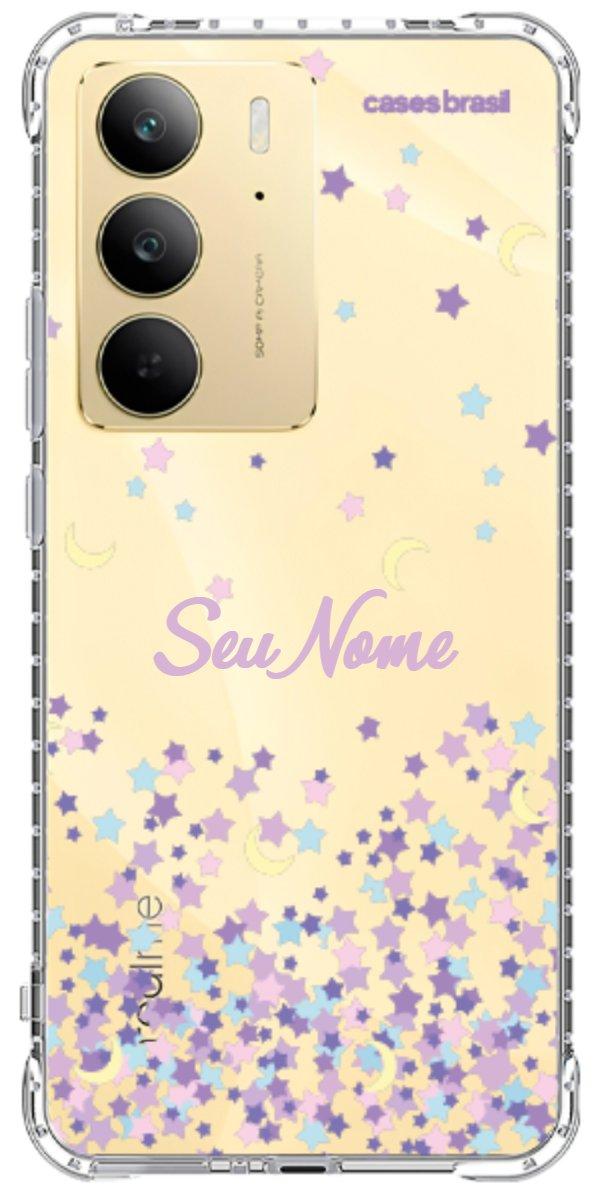 Capinha para Celular Estralas Flutuantes