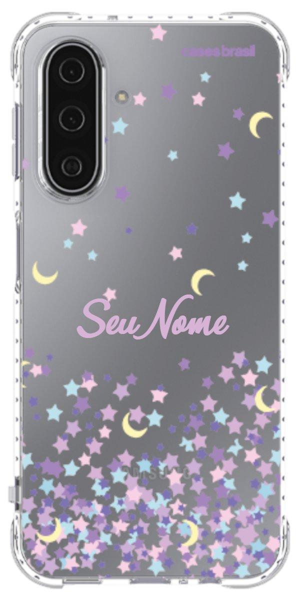 Capinha para Celular Estrelas Flutuantes