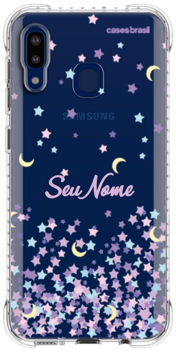 Capinha para Celular Estrelas Flutuantes