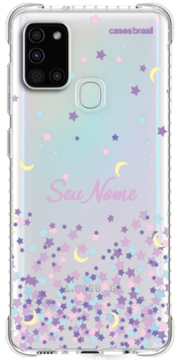 Capinha para Celular Estralas Flutuantes