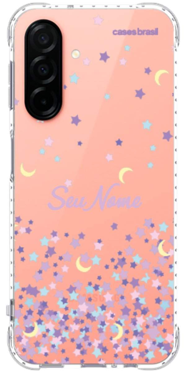 Capinha para Celular Estralas Flutuantes