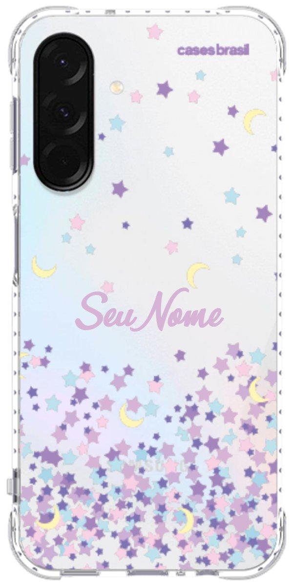 Capinha para Celular Estralas Flutuantes