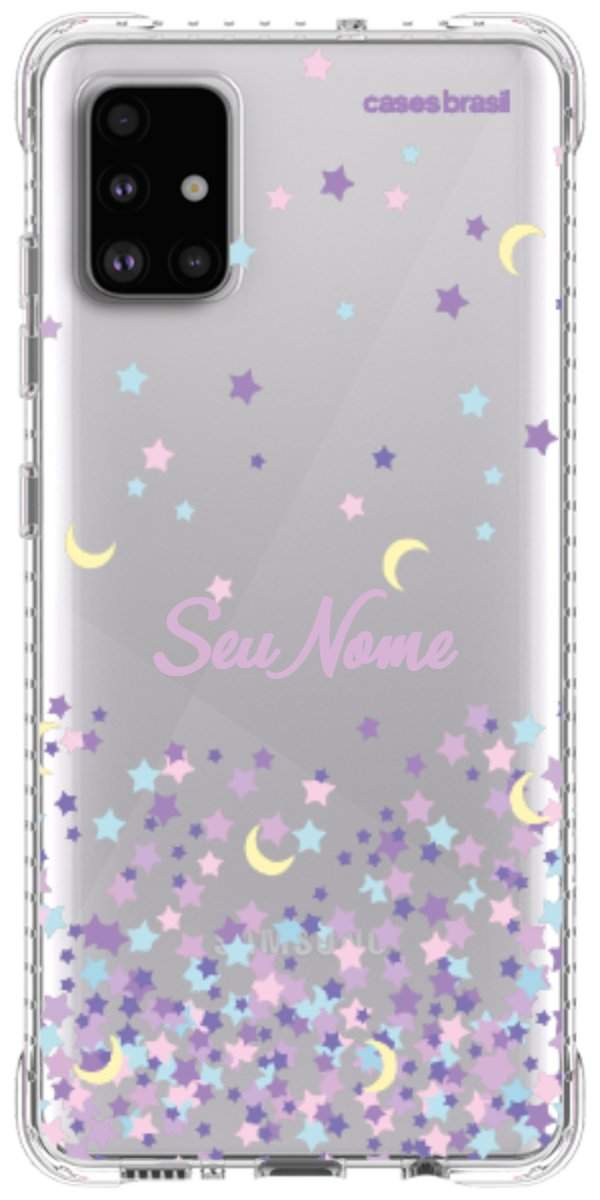 Capinha para Celular Estralas Flutuantes